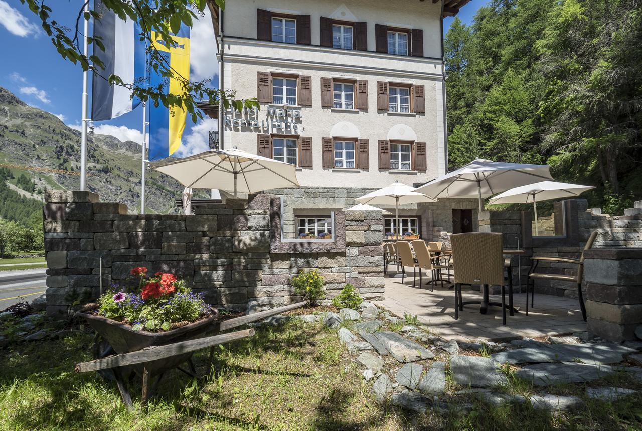 Hotel Maria Sils-Maria Exterior foto